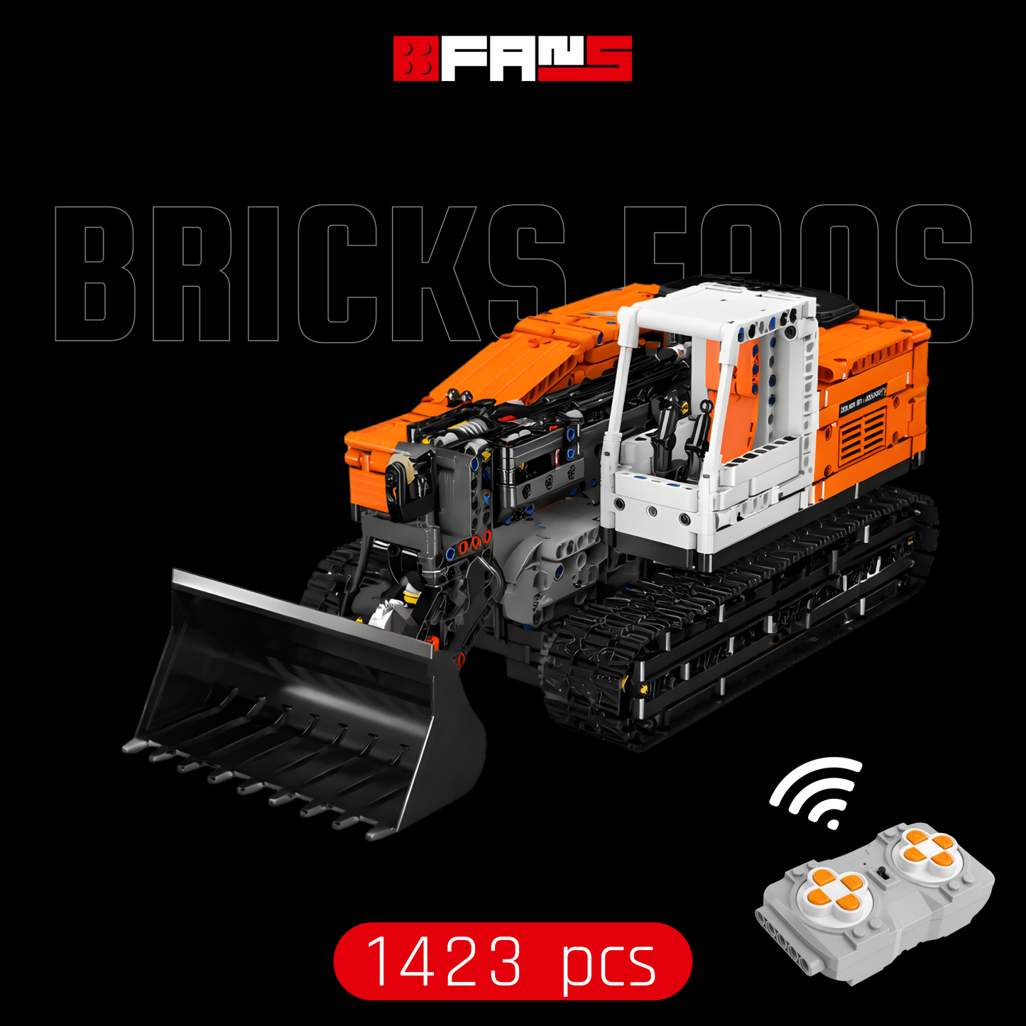Pelle hydraulique RC Crawler MK3 (1423 pièces) 