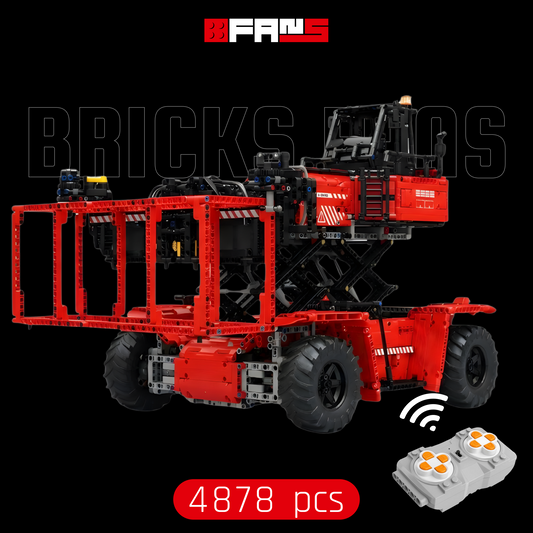 Containerheftruck ROOD (4878 stuks) 