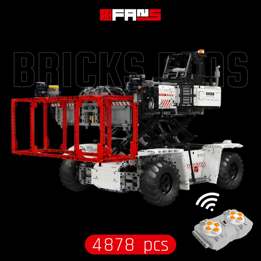 Containerheftruck Wit (4878 stuks) 