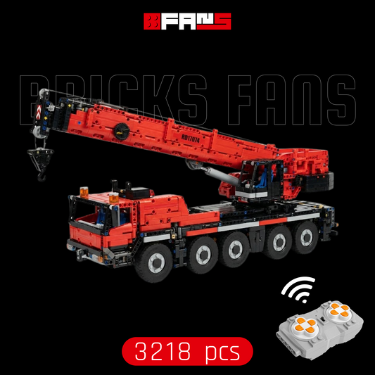 LTM 1110 Mobiele Kraan ROOD (3218 stuks) 