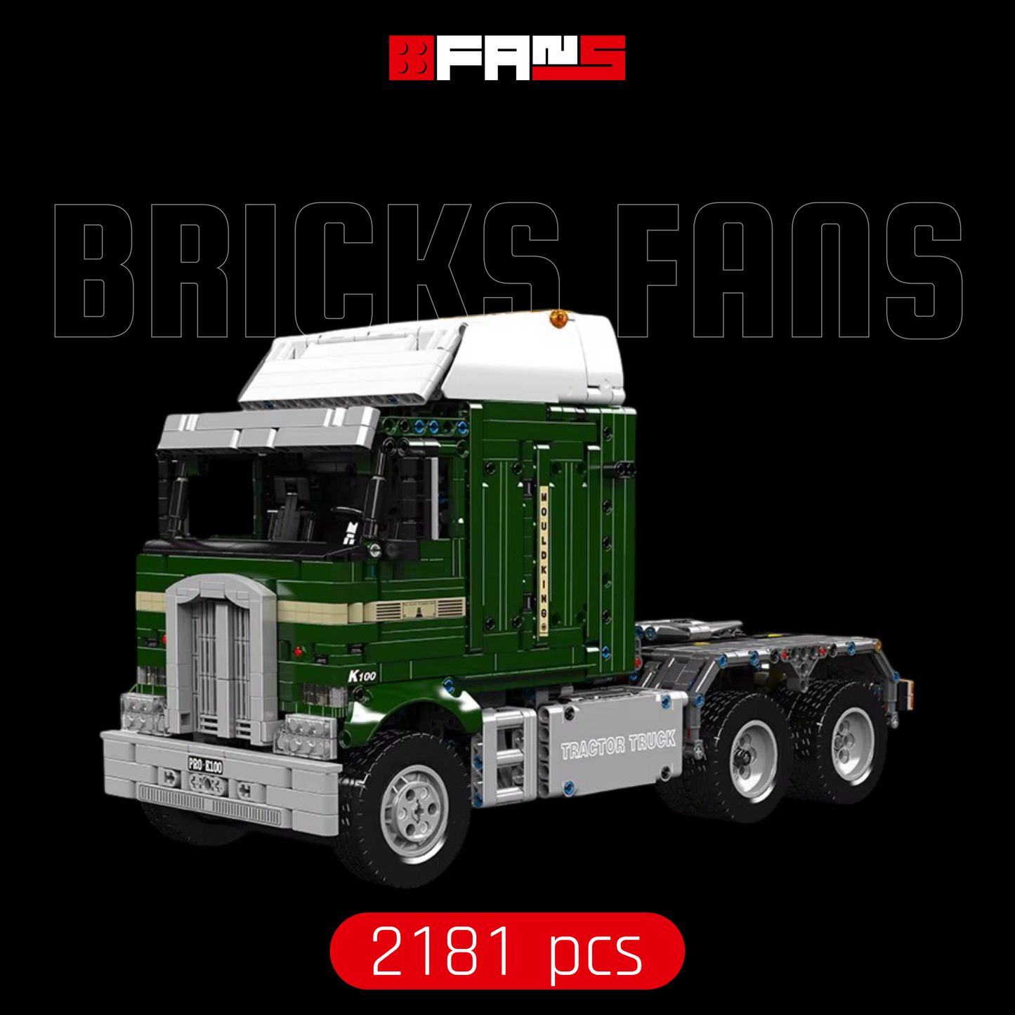 Kenworth K-100 (2181 pièces) 