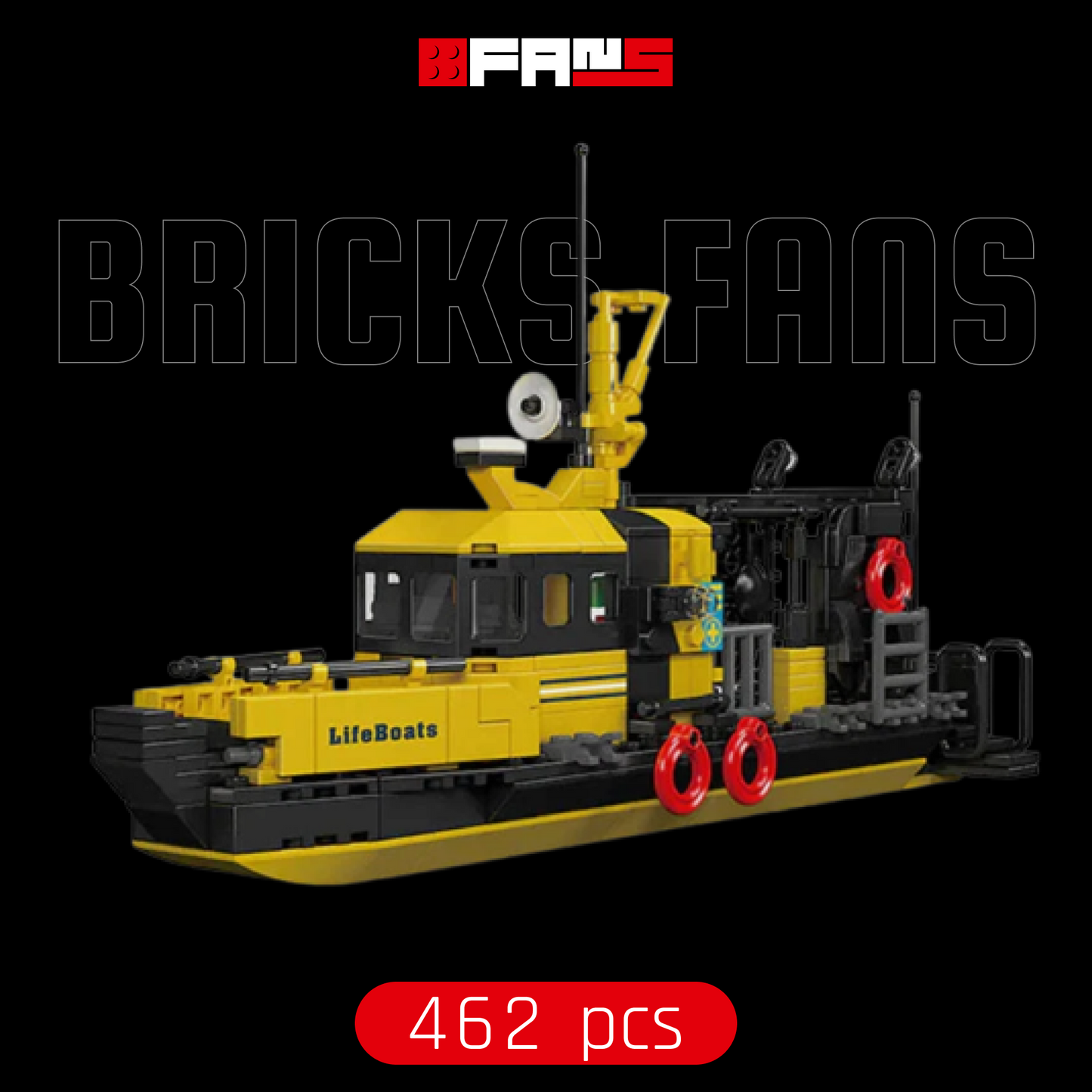 Norwegian Multi-functional Lifeboat (462 pcs)