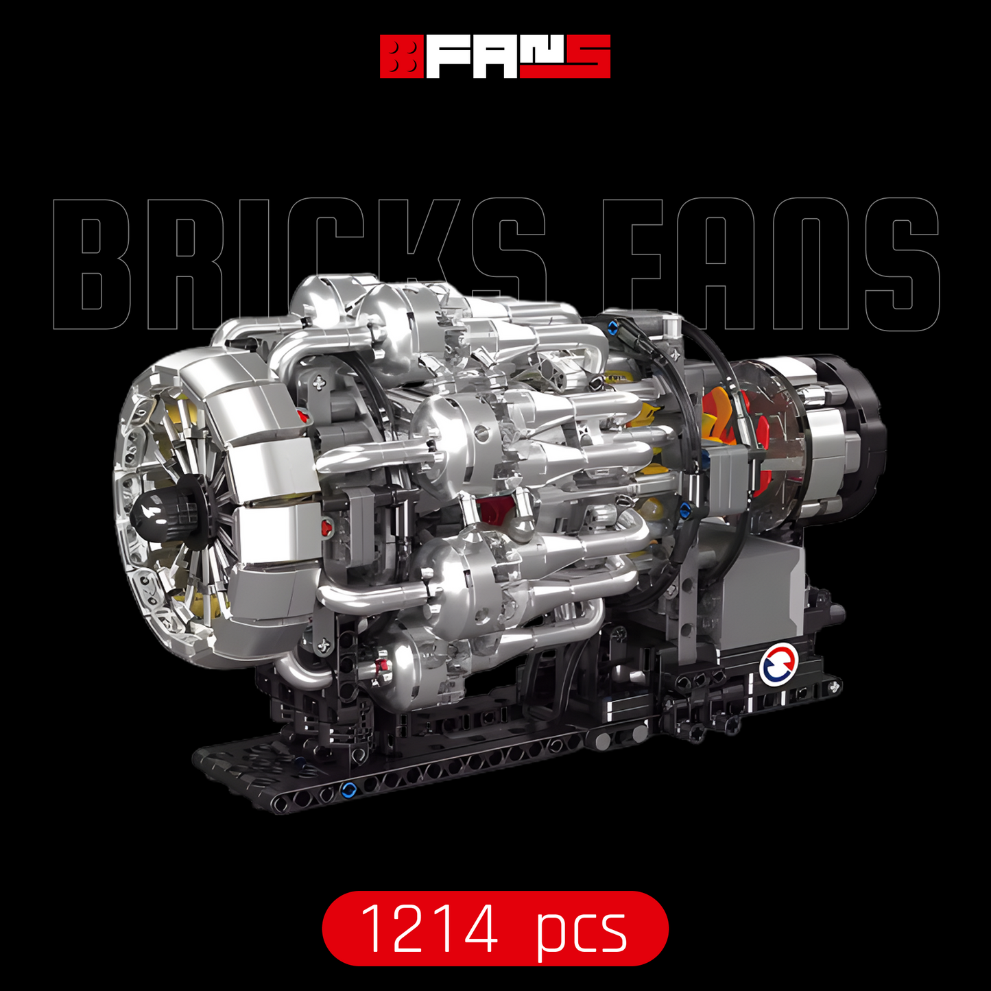 Turbojet Engine Mechanical (1214 pcs)