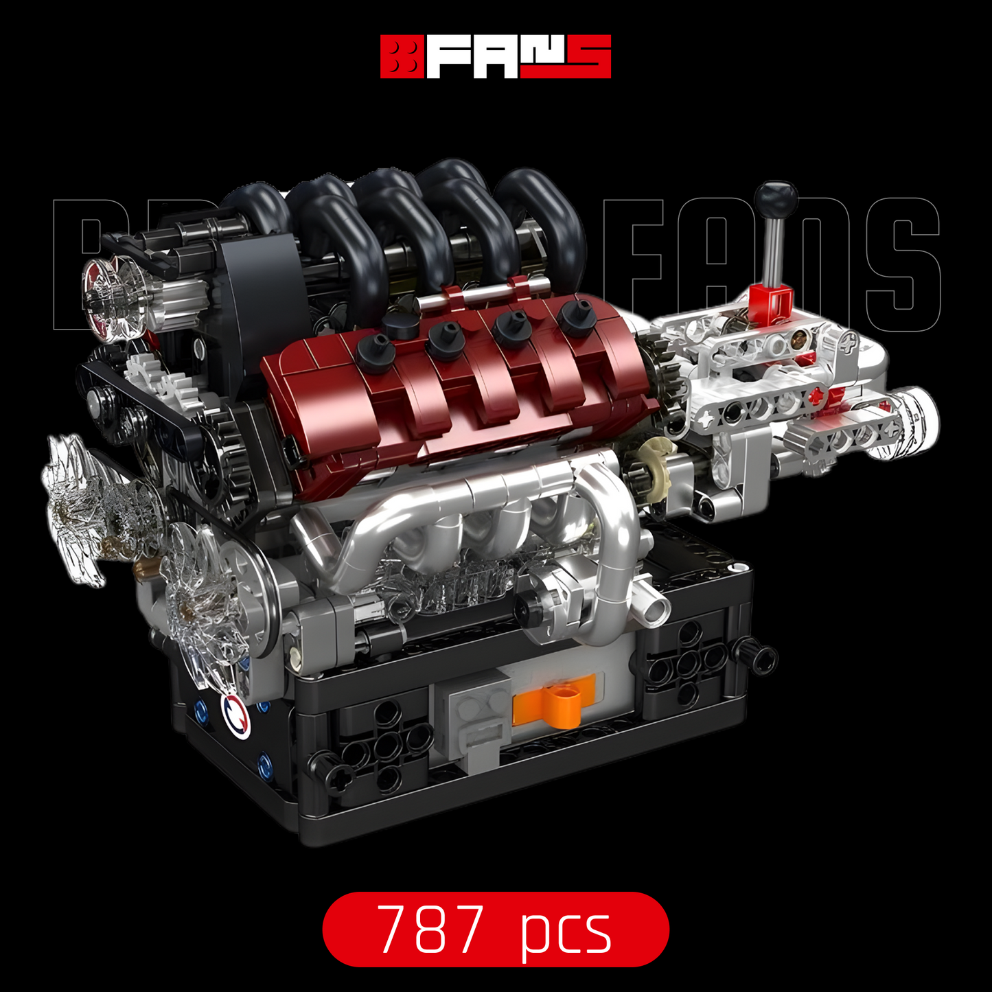 V8 Engine (787 pcs)