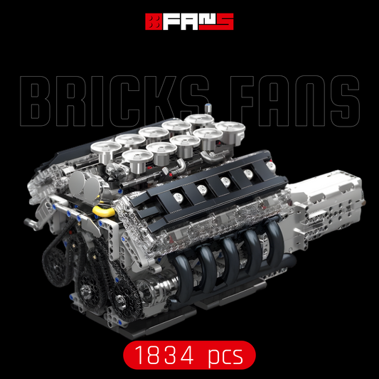 LFA V10 Engine Model (1834 pcs)