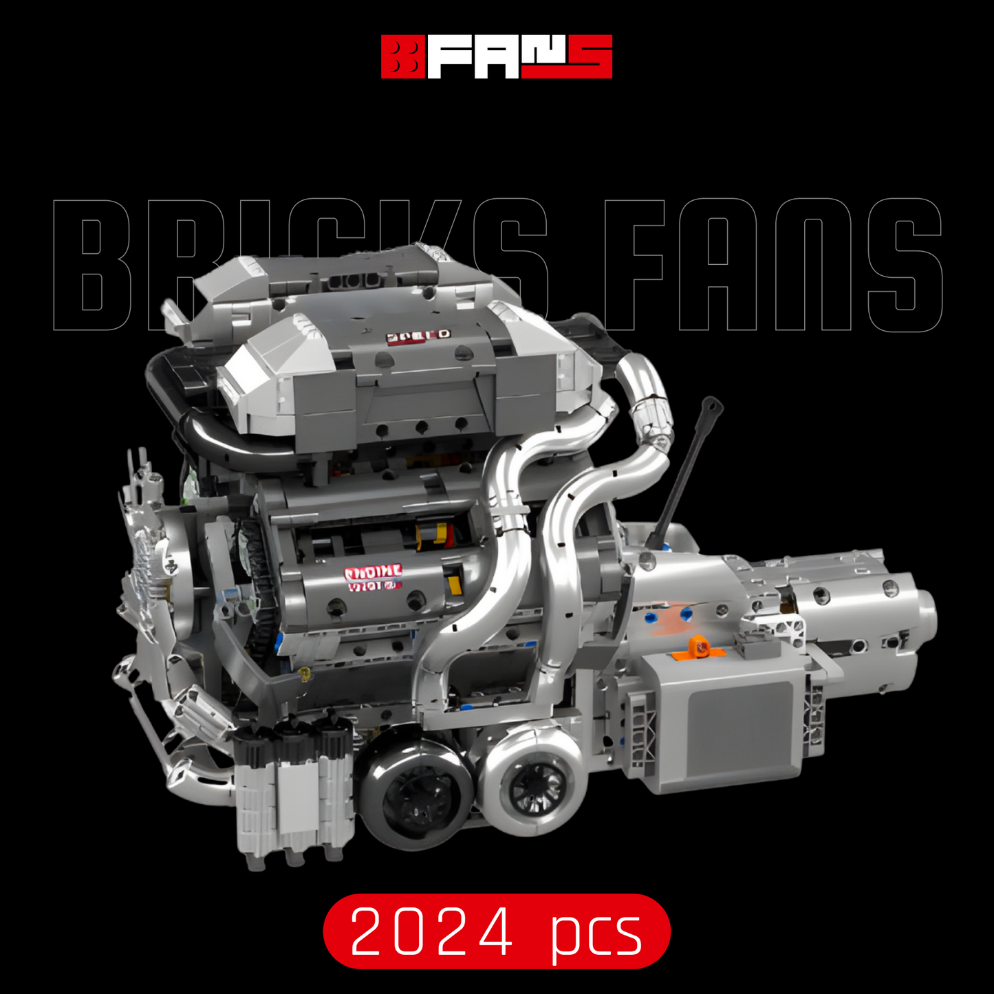 Titan W16 Hyper-Engine (2024 pcs)