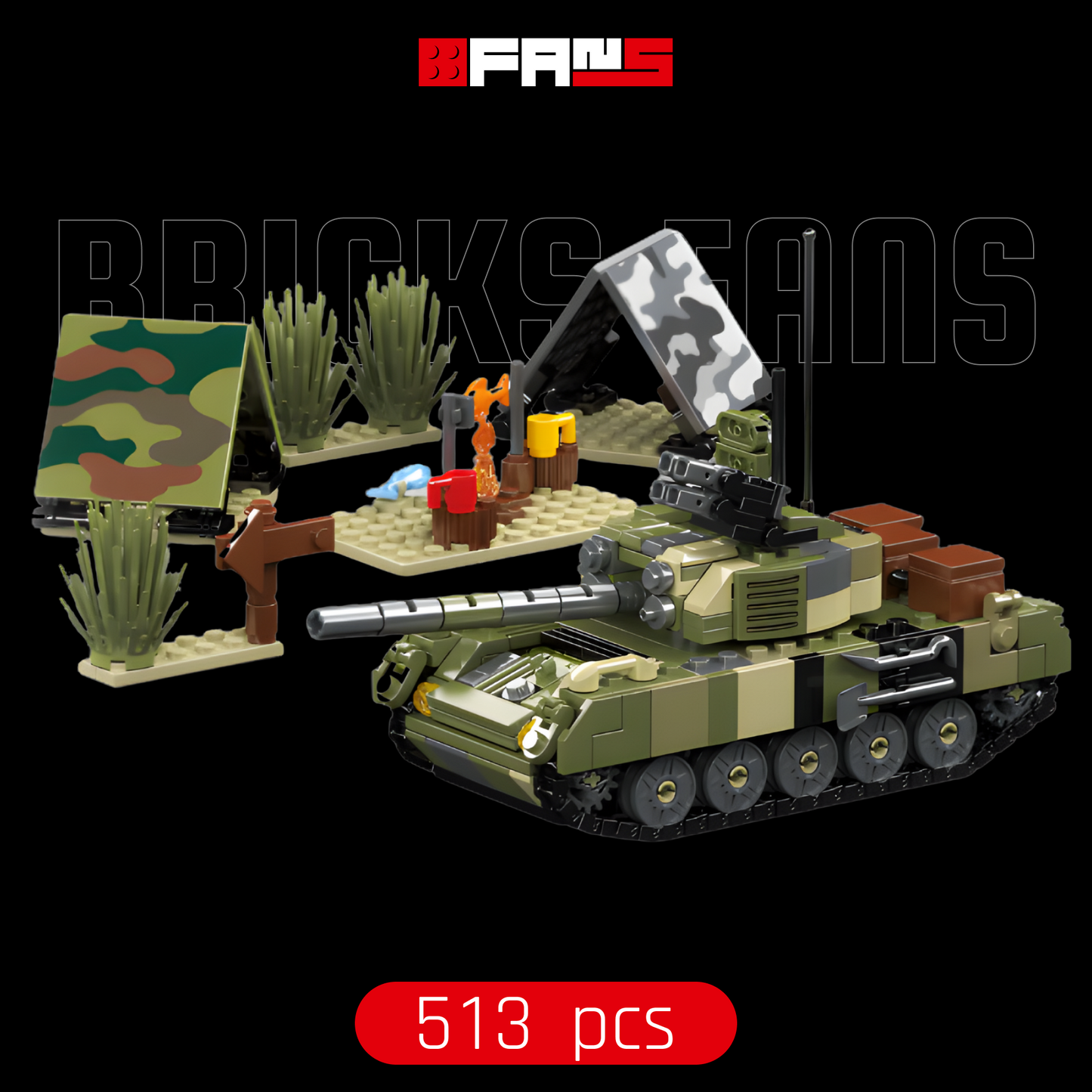 Tank Rest Camp (513 stuks) 
