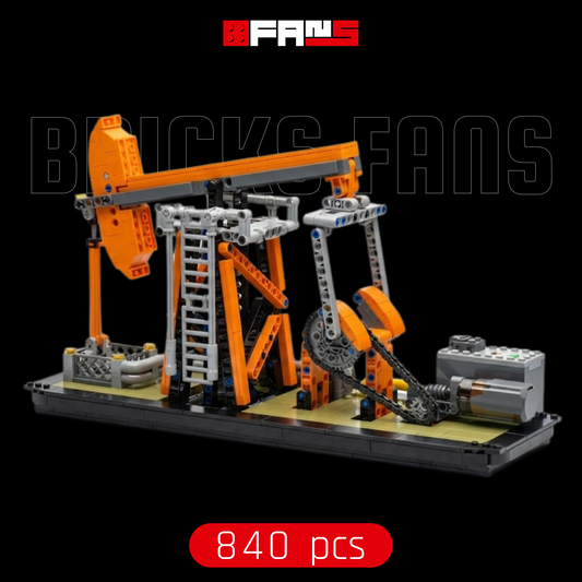 Ölbohrturm-Bausatz (840 Teile) 