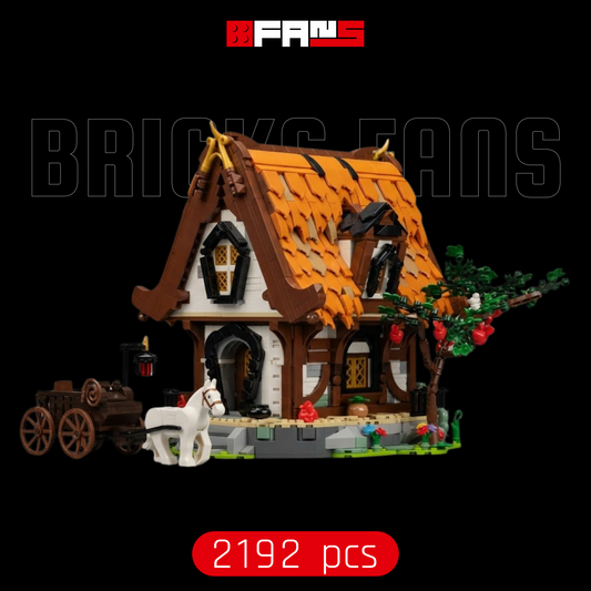 Medieval World Log Cabin (2192 pcs)