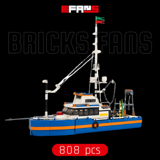 Creative Fishing Boat (808 pcs)