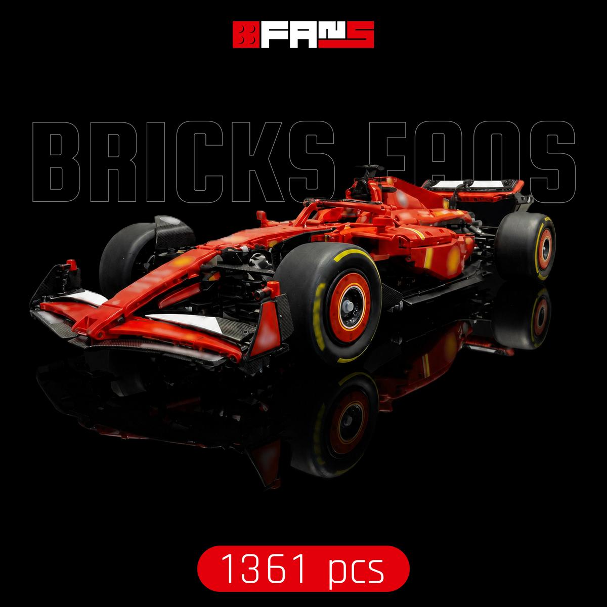 Formel 1 SF24 - Charles Leclerc (1361 Teile)