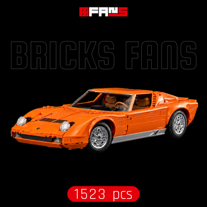 Hot Wheels Lamborghini Miura P400 SV (1523 Pcs)