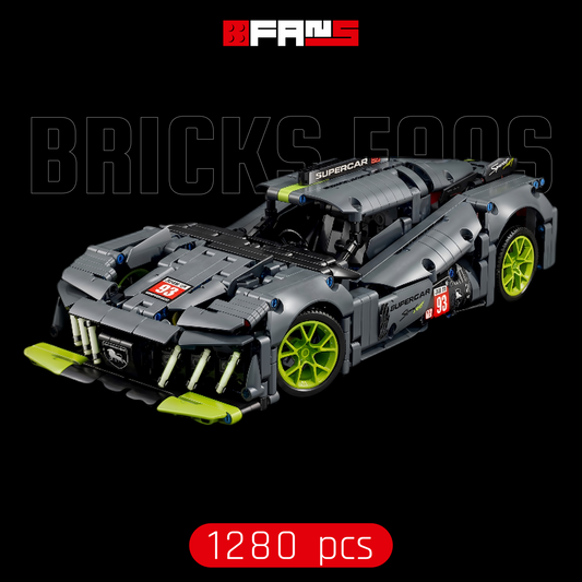 Hypercar 9X8 hybride (1280 pièces) - Couverture officielle