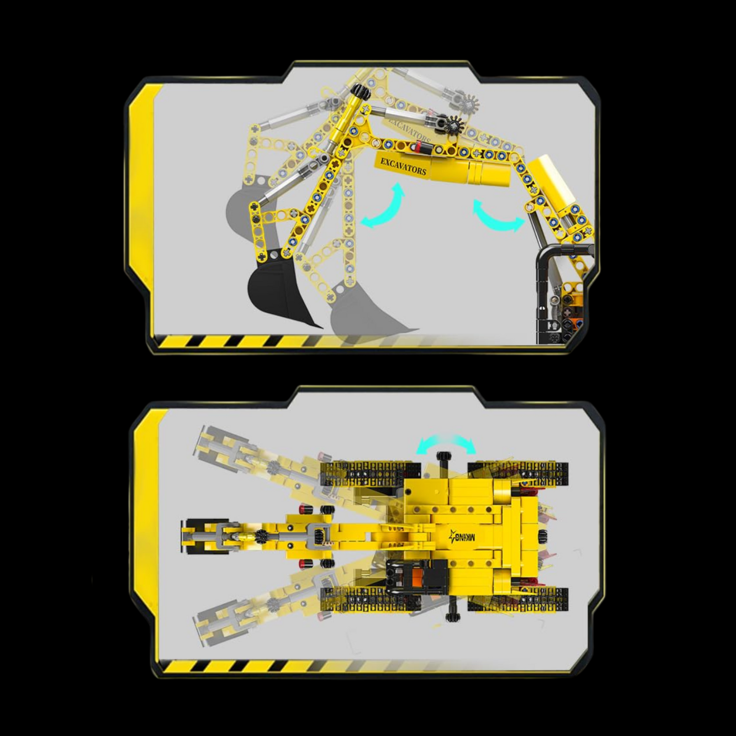 Mini Excavadora (840 piezas) 