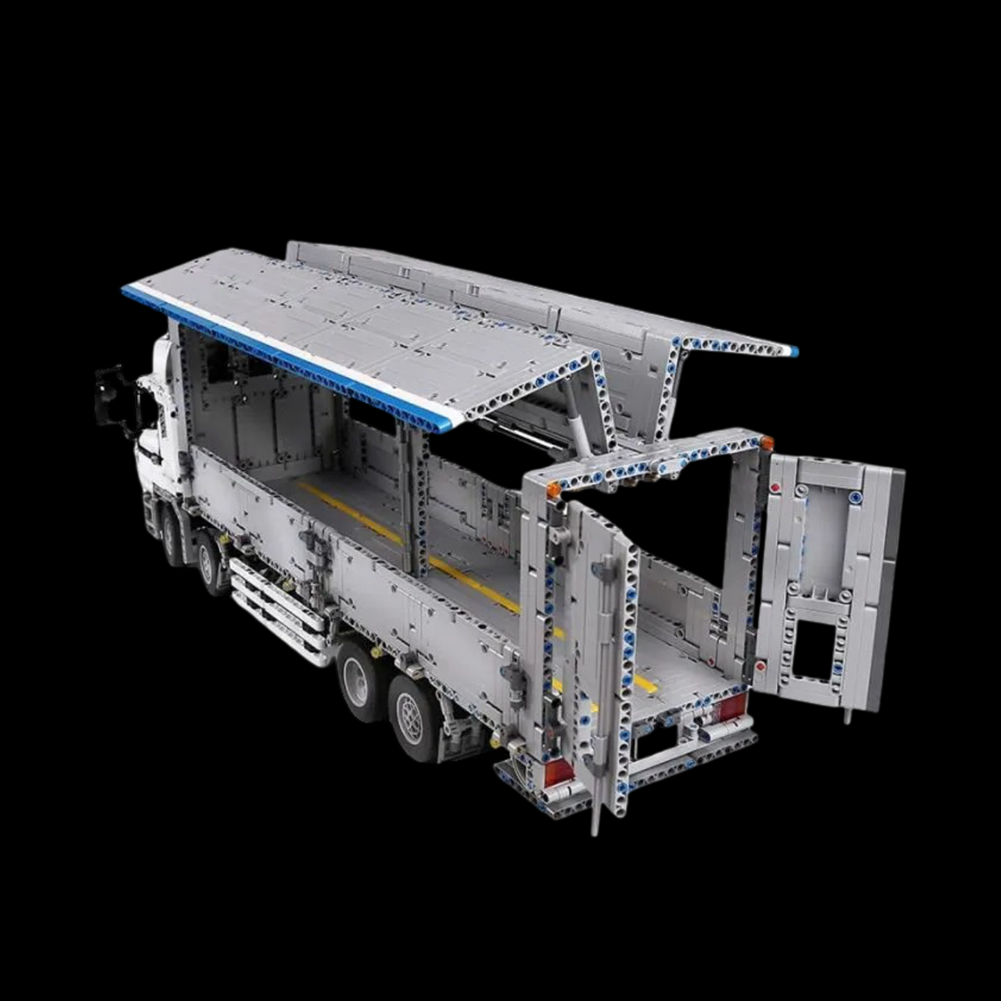 Side-Wing Box Truck (4166 pcs)