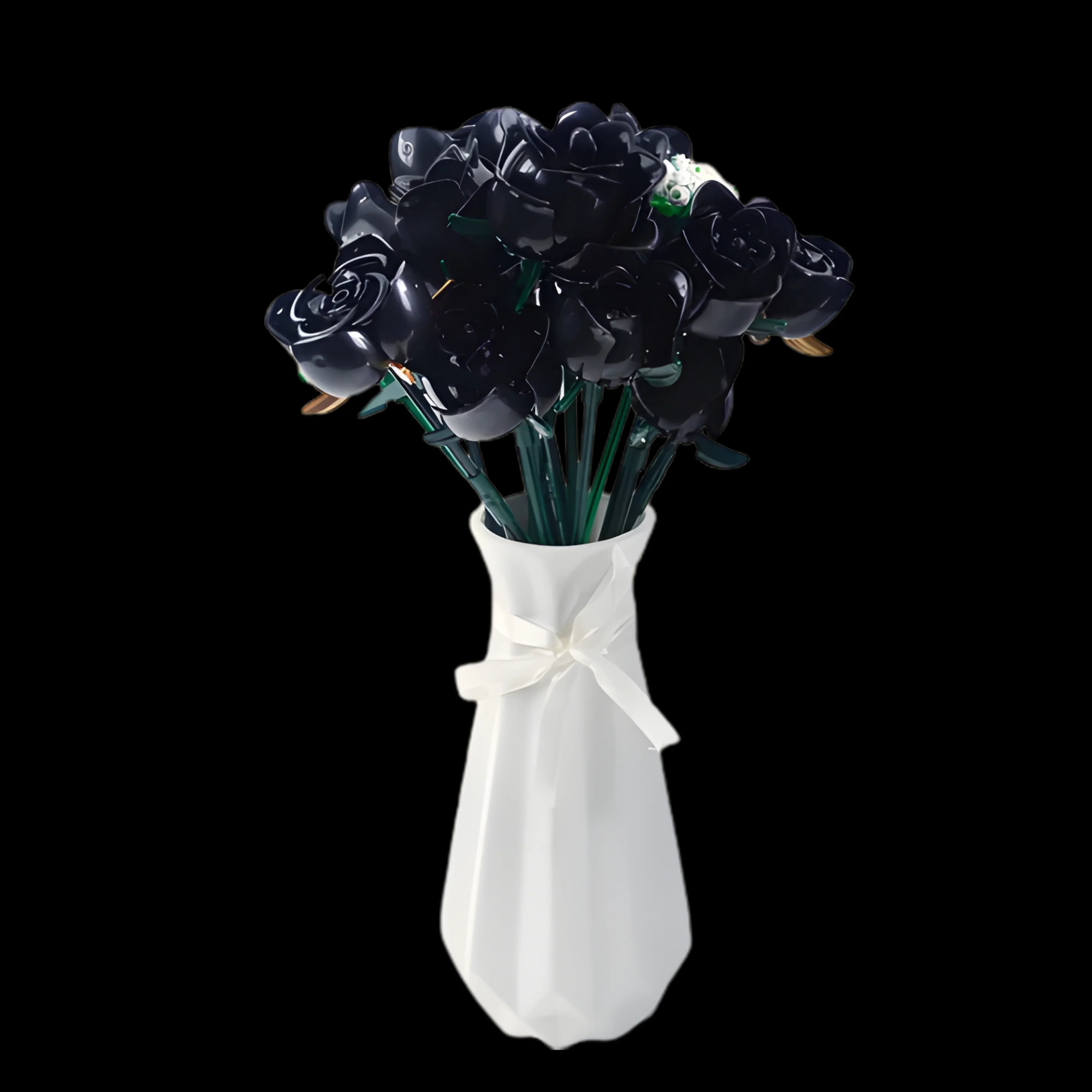 Midnight Rose Bouquet (585 pcs) – Bricks Fans