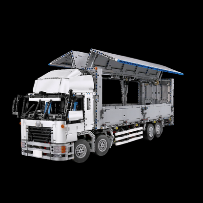 Side-Wing Box Truck (4166 pcs)
