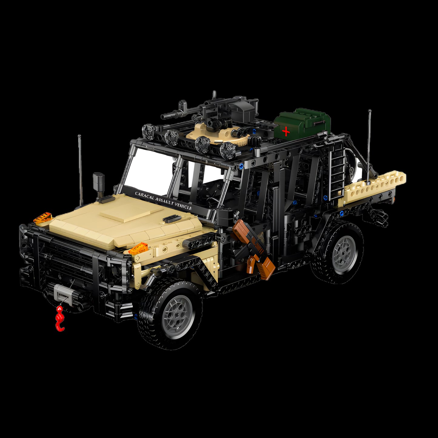 Pustynny Szary Caracal Assault Vehicle (1577 elementów) 