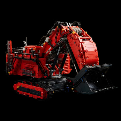 Liebherr R 9800 Górnictwo CZERWONY (4767 elementów) 