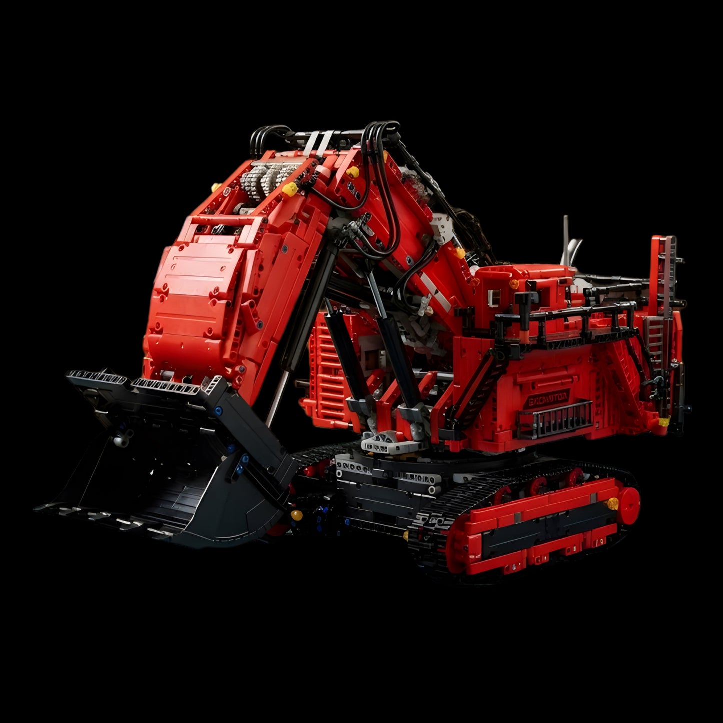 Liebherr R 9800 Górnictwo CZERWONY (4767 elementów) 