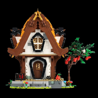 Casetta di Tronchi Medievale (2192 pezzi) 