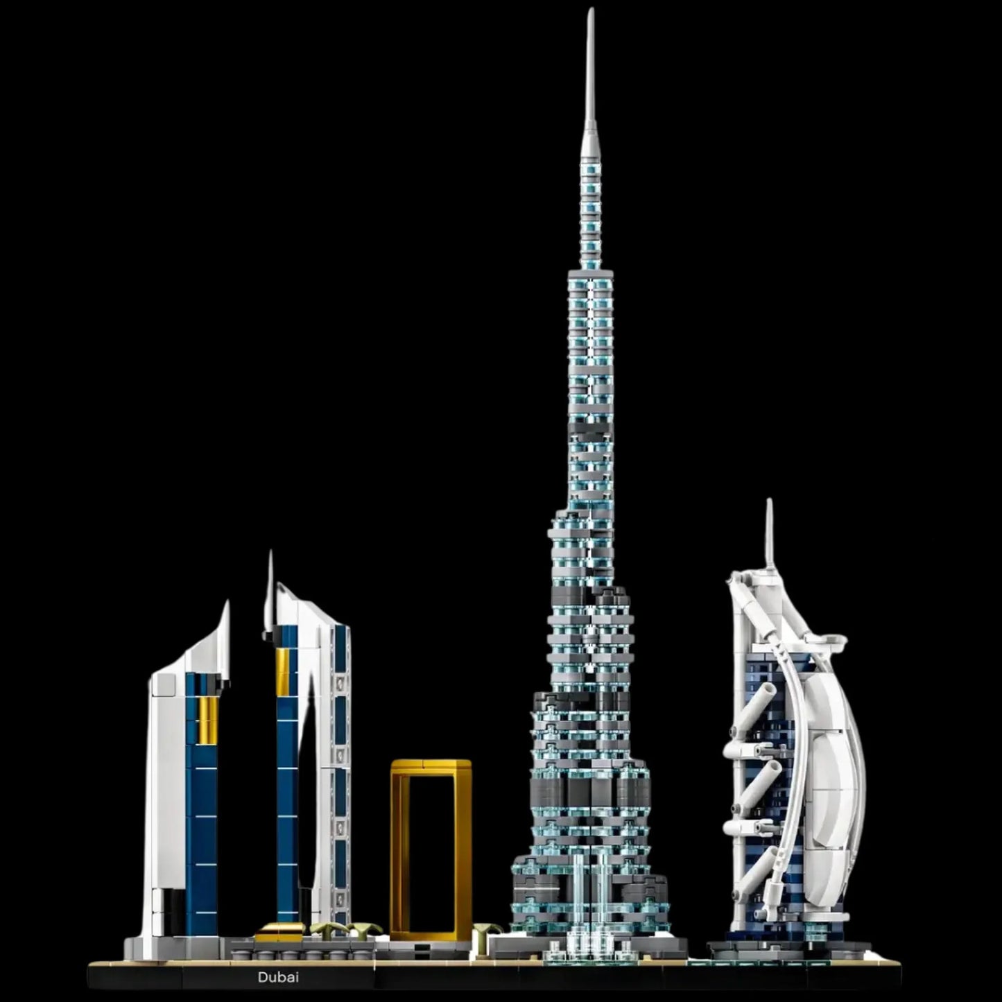 Skyline della città di Dubai (740 pz) 