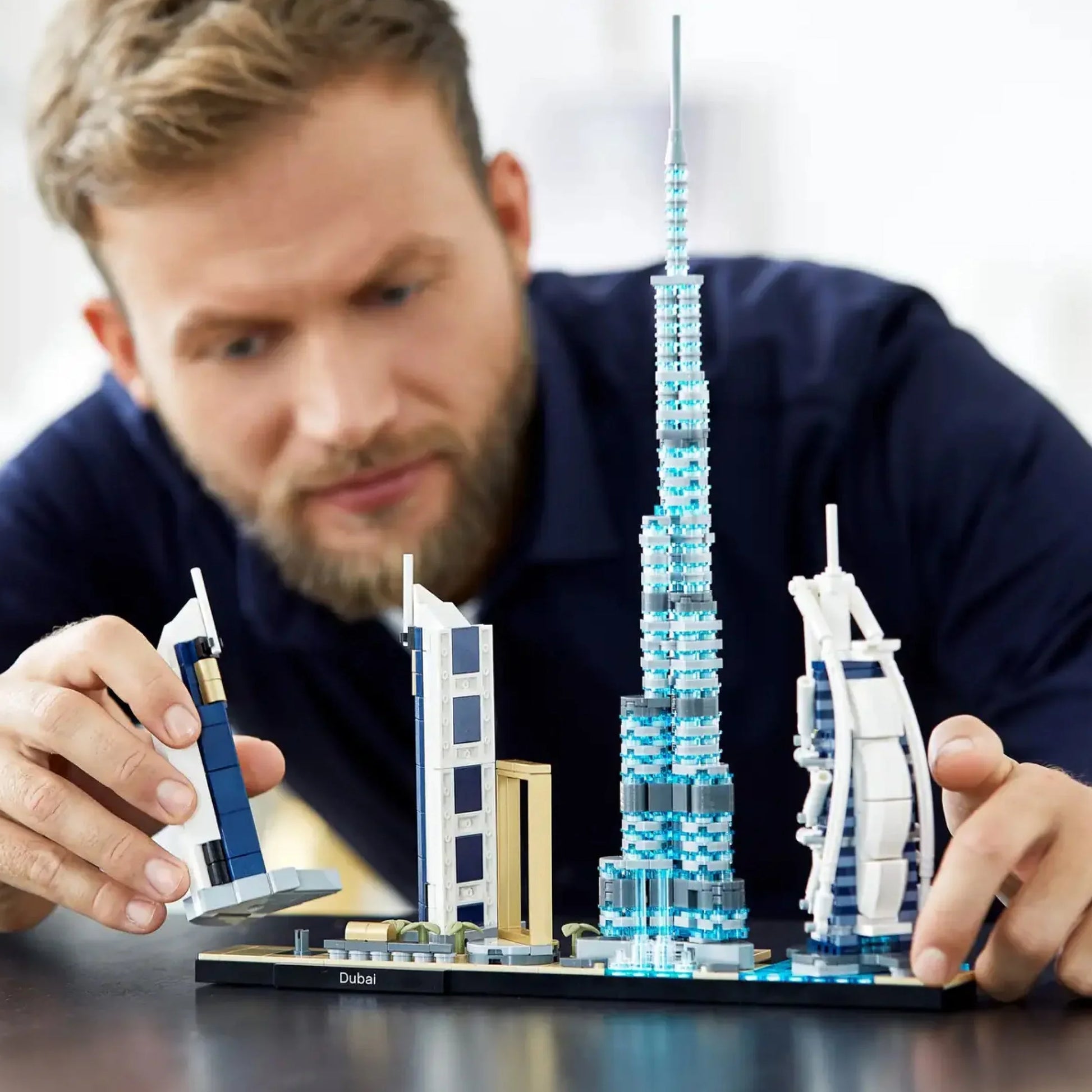 Skyline della città di Dubai (740 pz) 