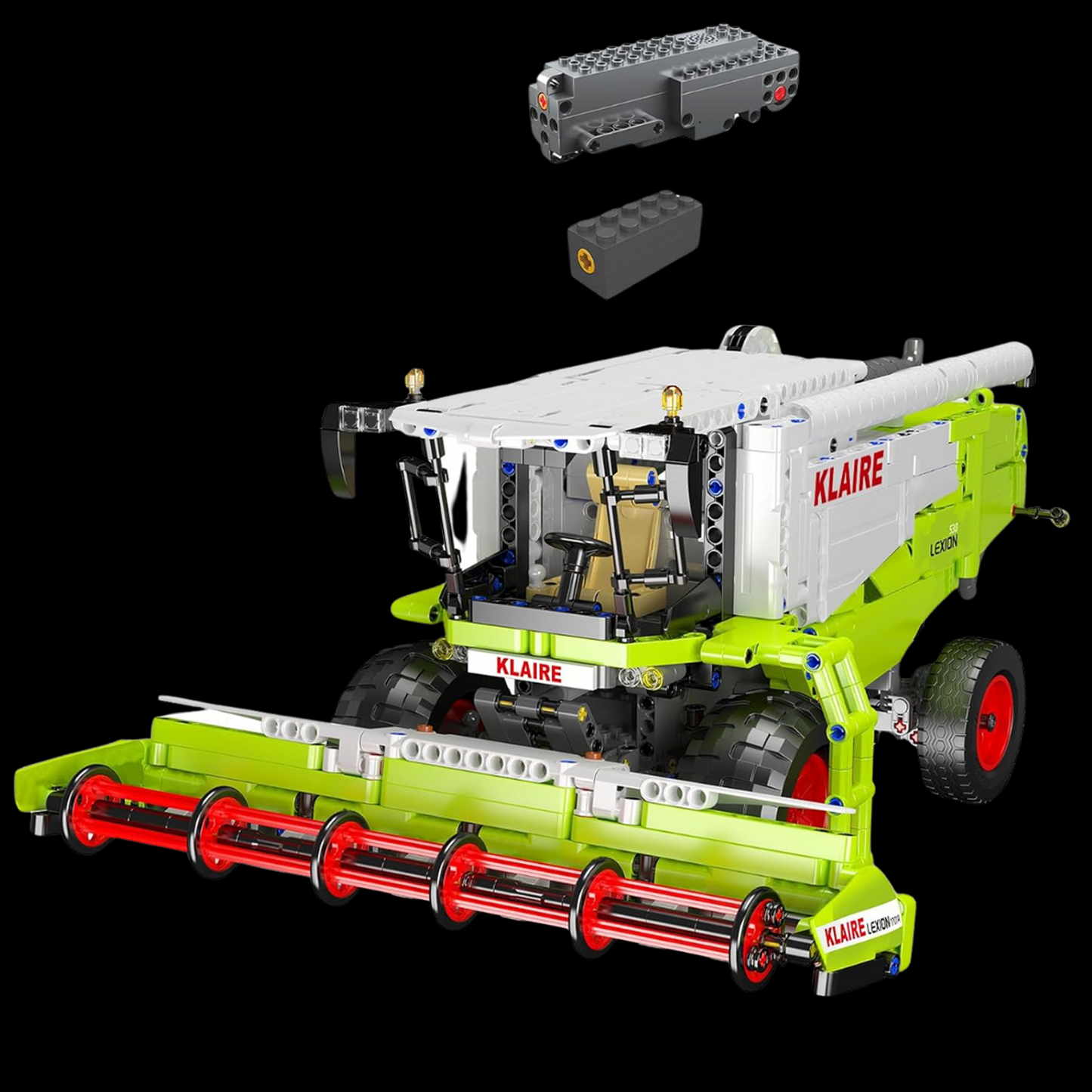 CLAAS LEXION 760 Moissonneuse-batteuse (1347 pièces) 