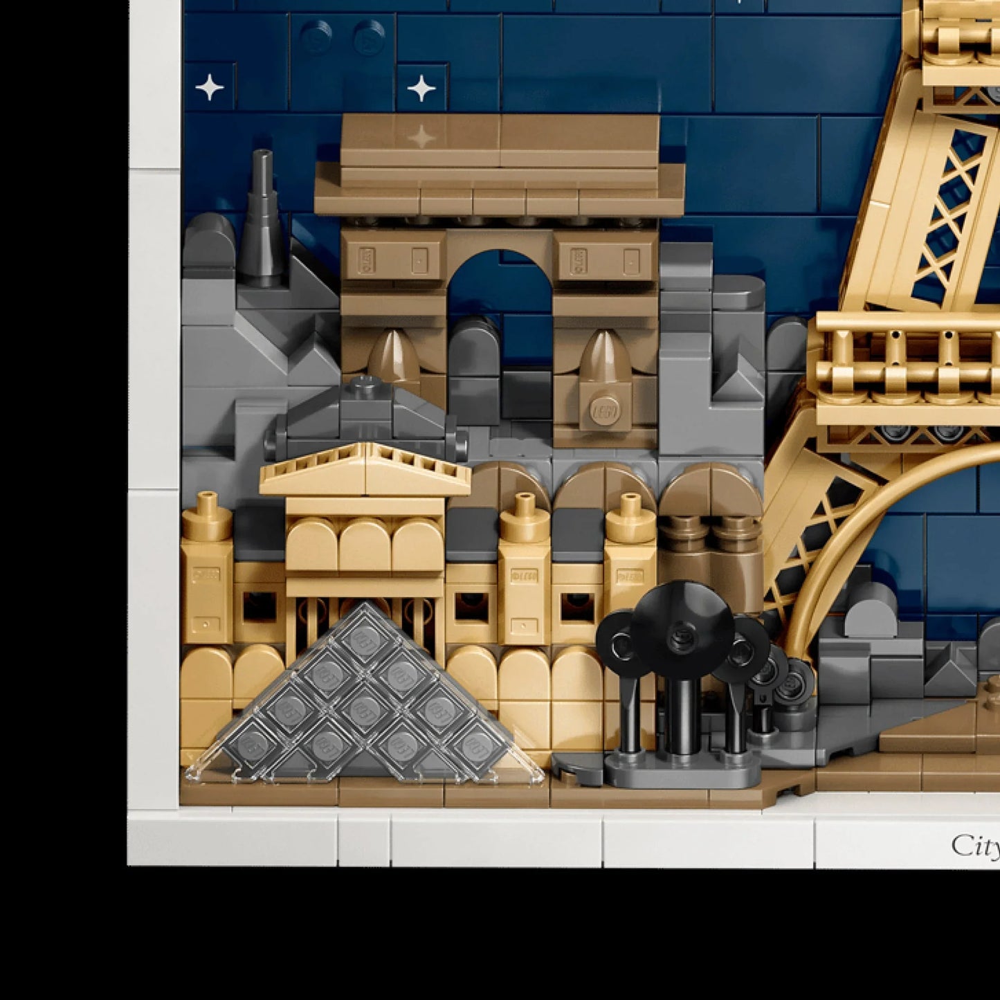 Skyline della città di Parigi (958 pezzi) 