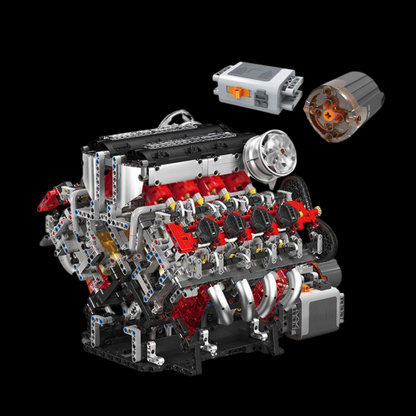 V8 Engine (2718 pcs)