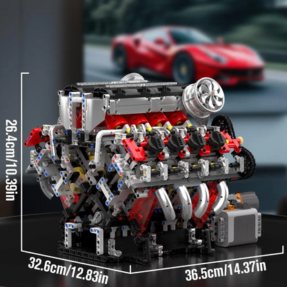 V8 Engine (2718 pcs)