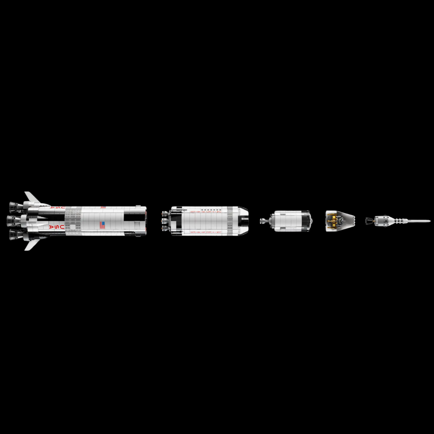 NASA: Apollo Saturn V (1969 pcs)