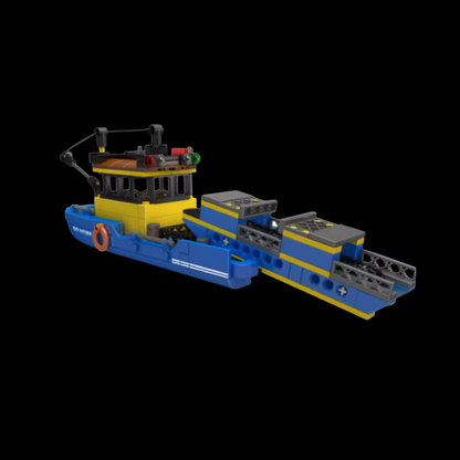 Trash Collection Boat (407 pcs)