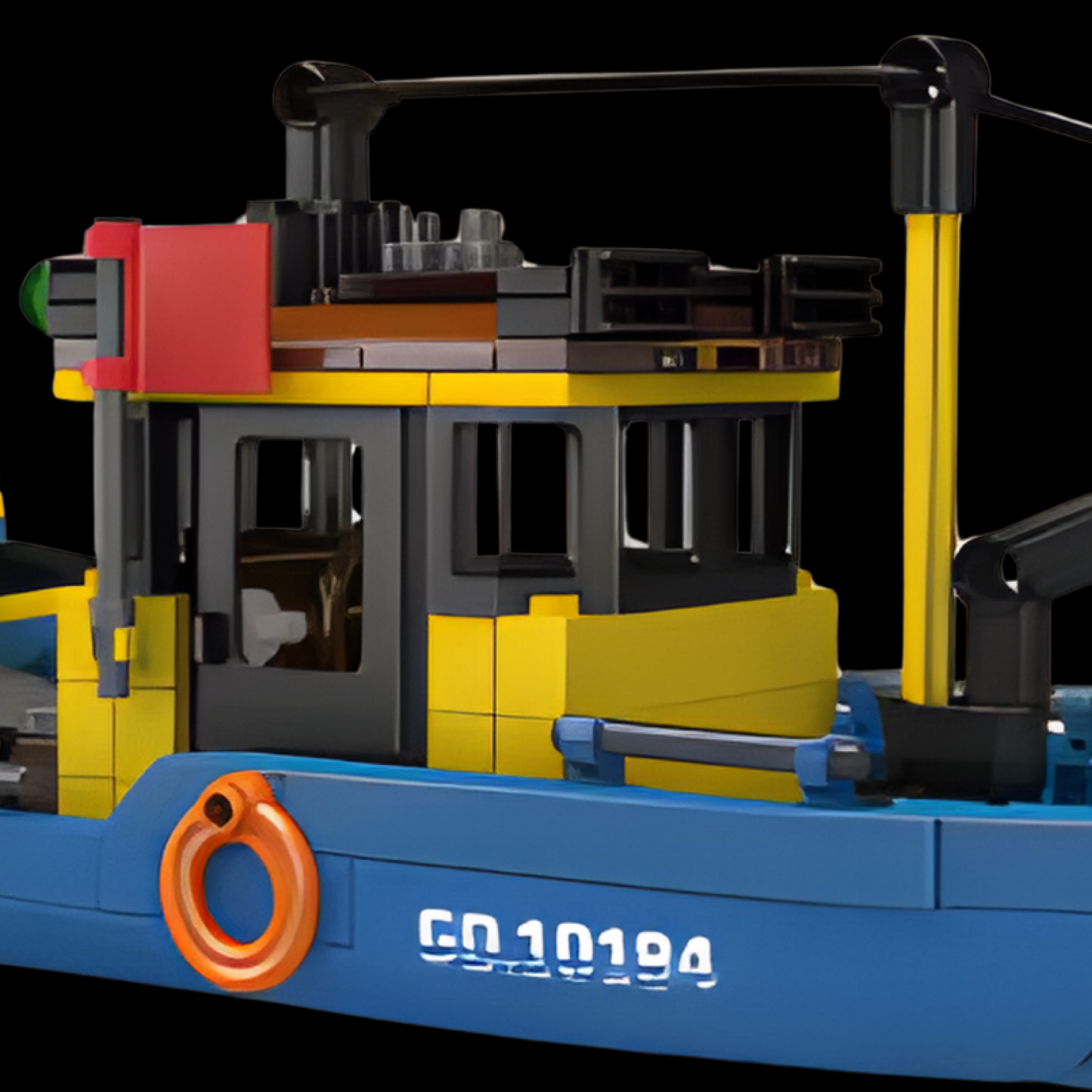 Trash Collection Boat (407 pcs)