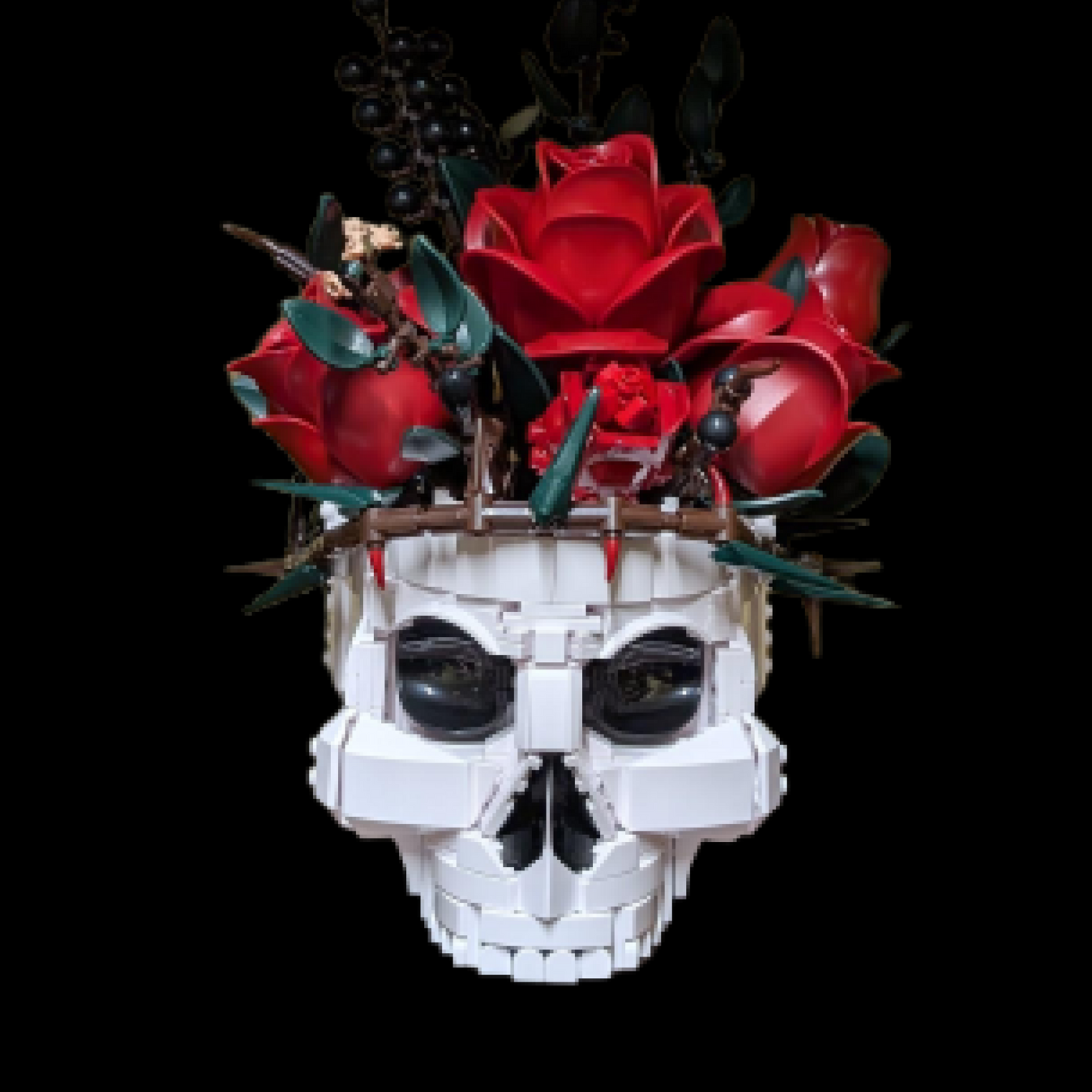 Gothic Skull & Roses (1079 pcs)