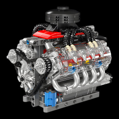 Motore V8 Motorizzato Chevy LSX454 (487 pezzi) 