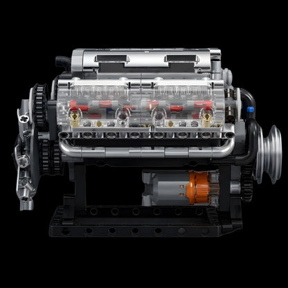 Moteur V8 motorisé (535 pièces) 
