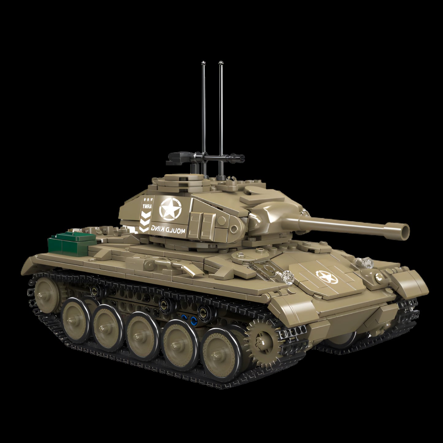 M24 Chaffee Panzer (932 Teile) 