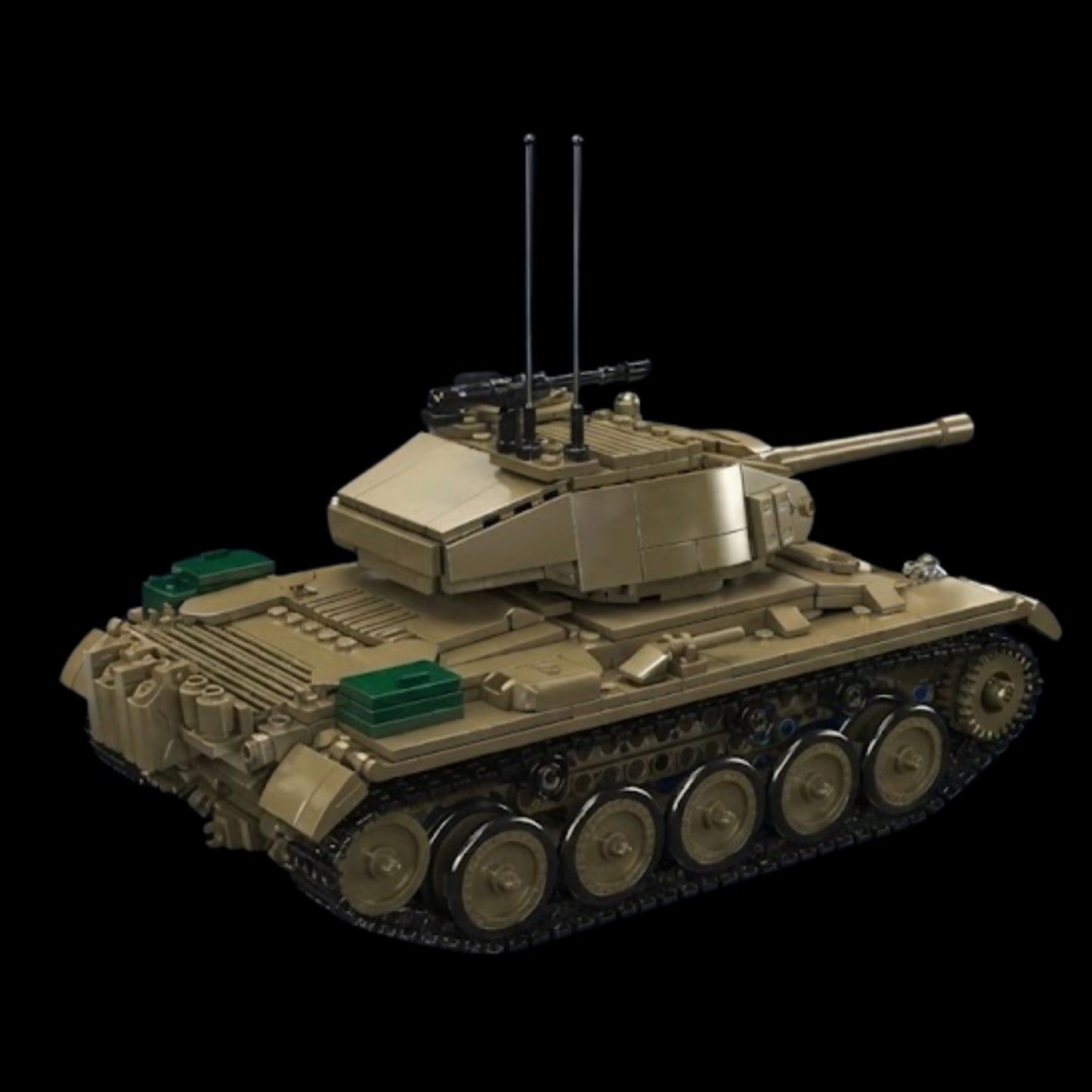 M24 Chaffee Panzer (932 Teile) 