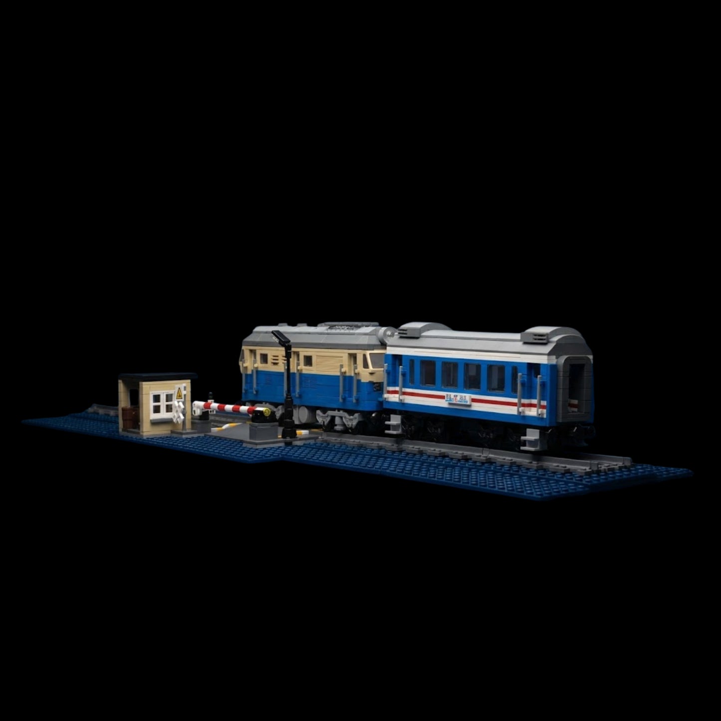 Locomotive diesel télécommandée DF4B (1212 pièces) 