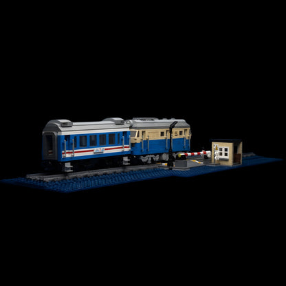 Locomotive diesel télécommandée DF4B (1212 pièces) 
