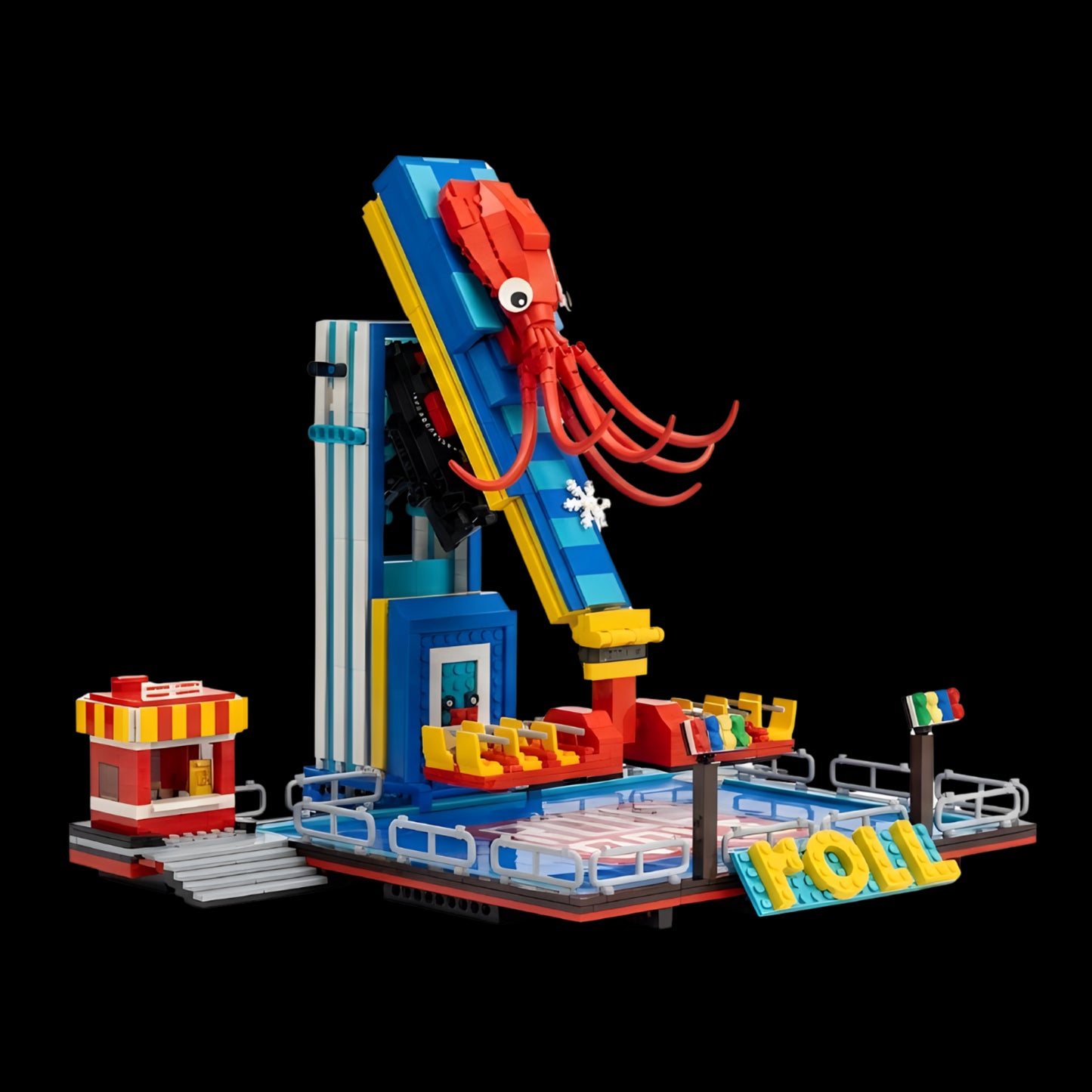 Octopus Swing Ride (1668 pièces) 