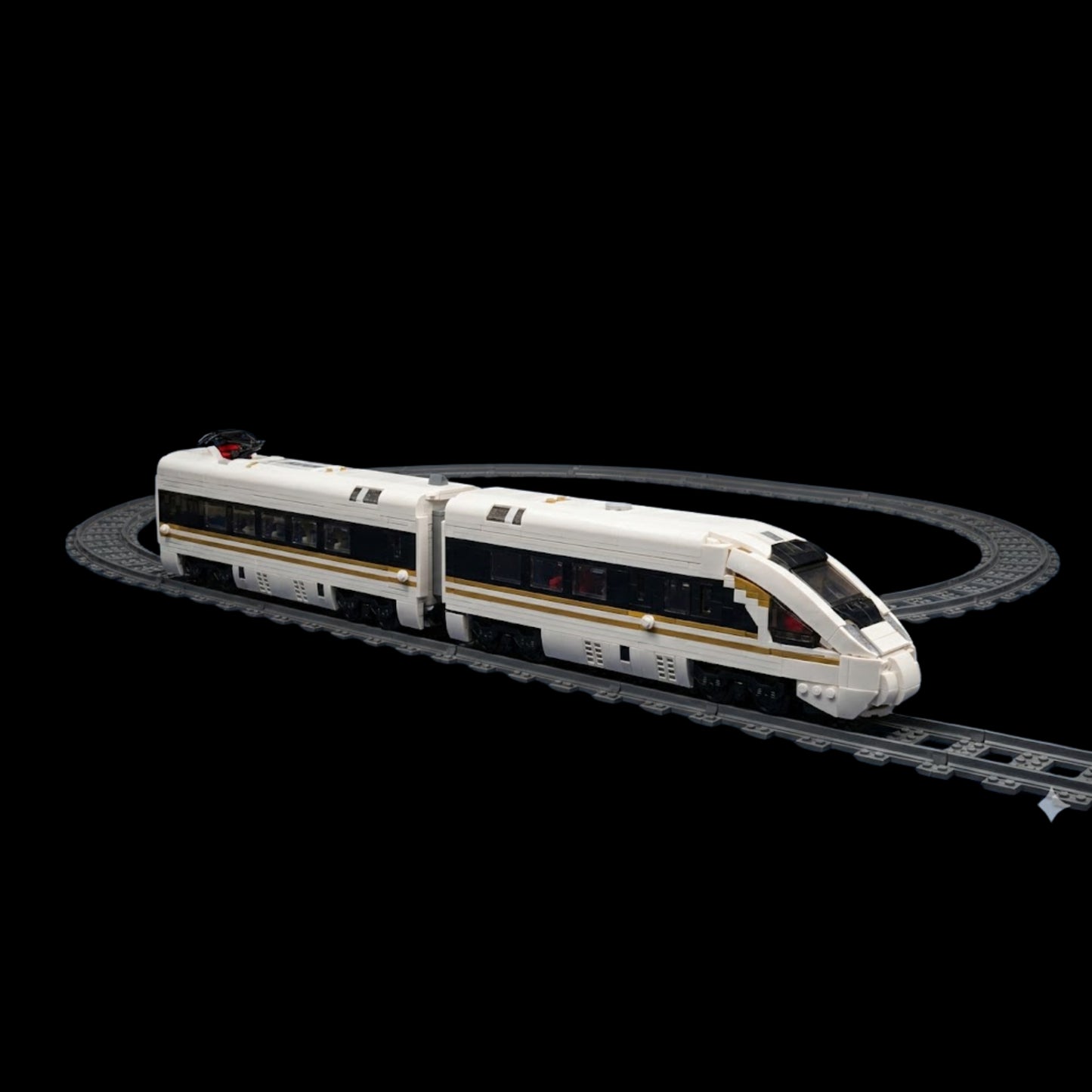 Fuxing EMU Hochgeschwindigkeitszug (2117 Teile) 