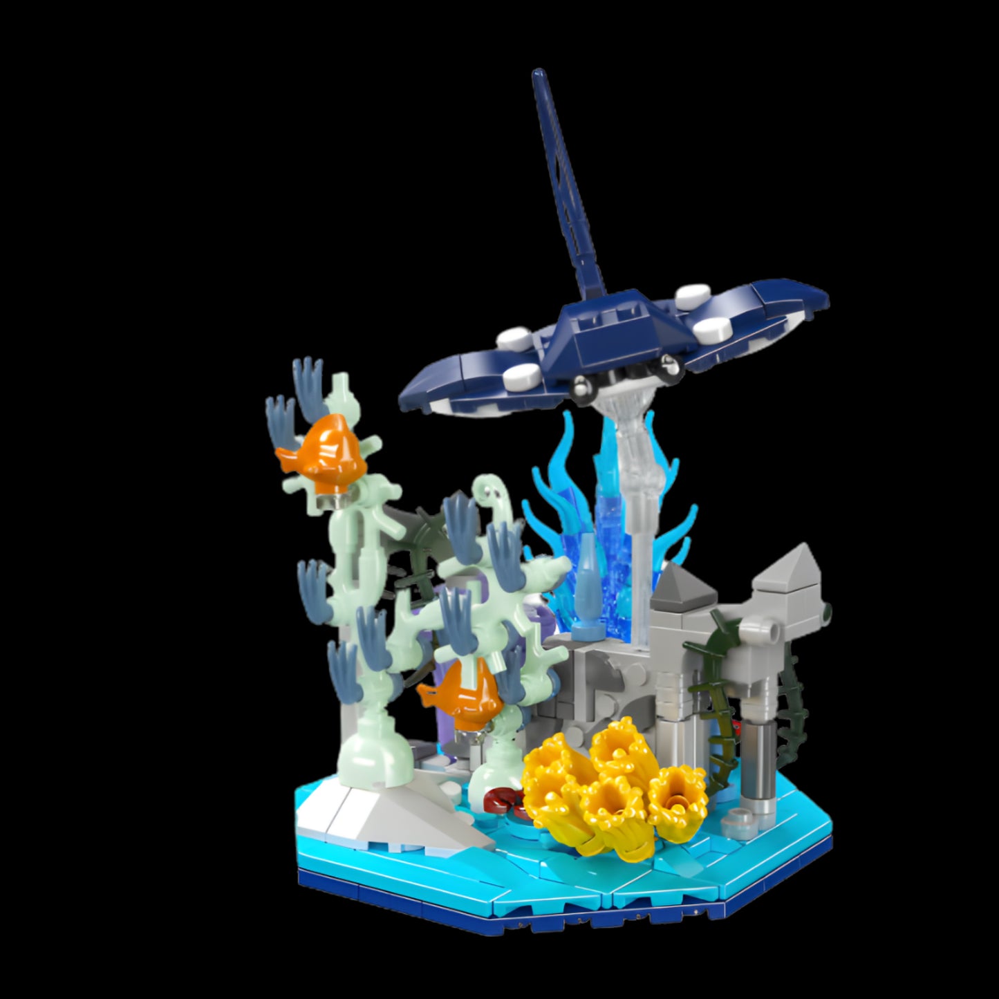 Manta Ray Korallenriff (411 Teile) 