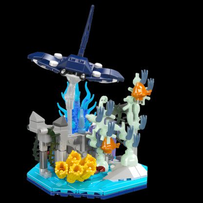 Manta Ray Korallenriff (411 Teile) 