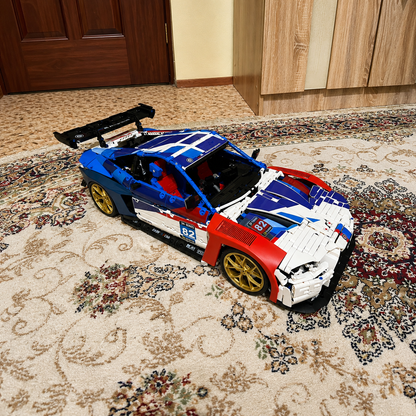 Gray Sports Car M4 (4556 Pcs)