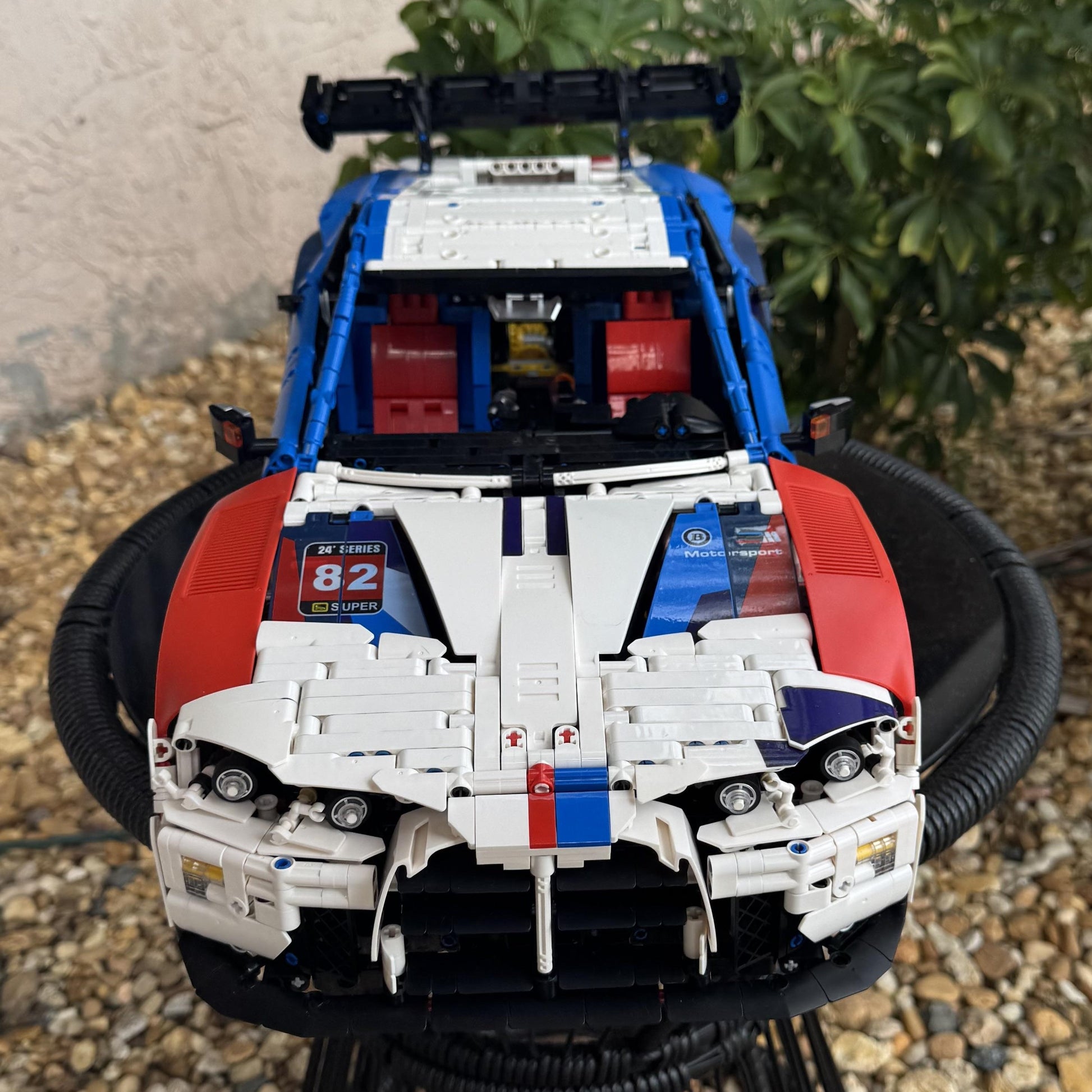 Gray Sports Car M4 (4556 Pcs)