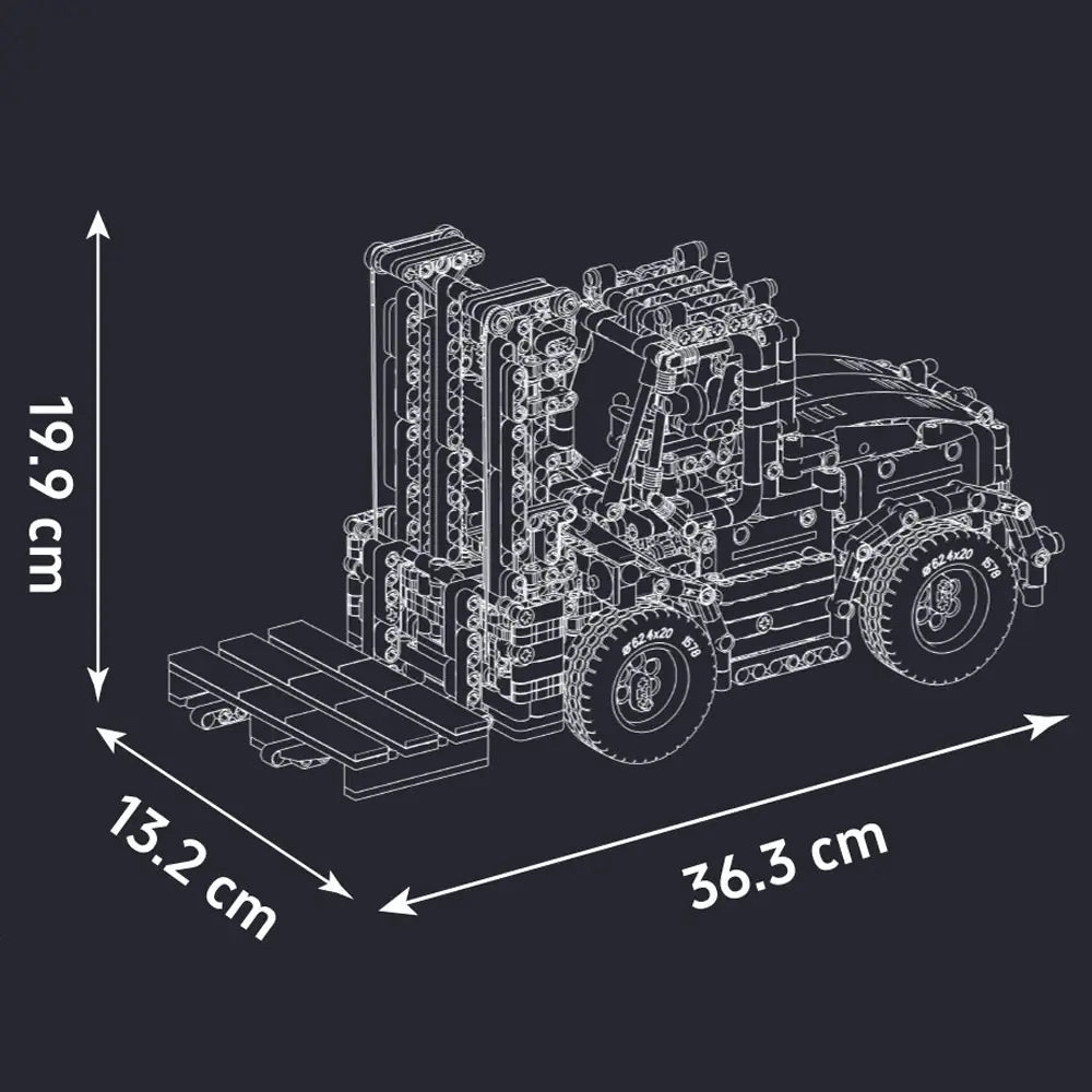 HANGCHA RT50 - Wersja Wojskowa (1312 elementów) 