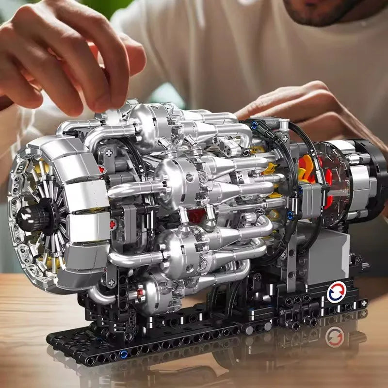 Turbojet Engine Mechanical (1214 pcs)