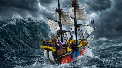 Redbeard’s Revenge Ship Model (928 pcs)